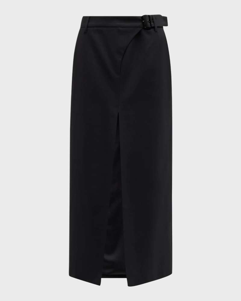 SIR Leonardo Belted Midi Skirt Neiman Marcus