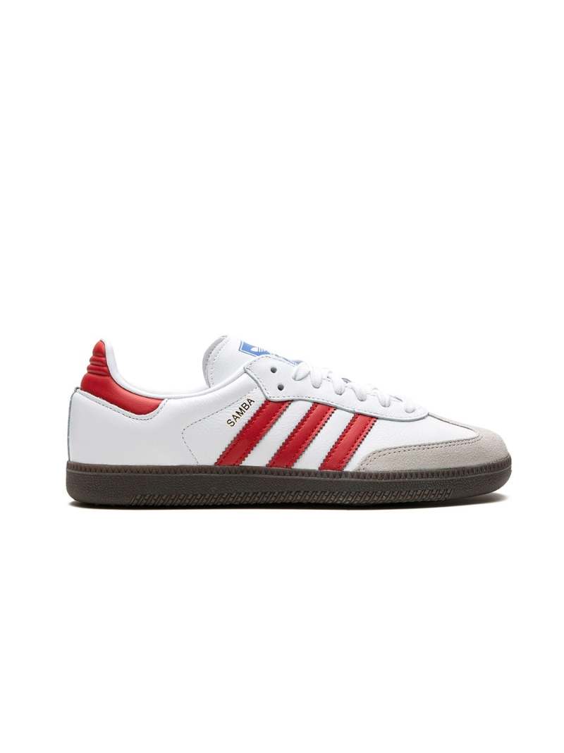 Adidas Samba OG White Red Sneakers - Farfetch