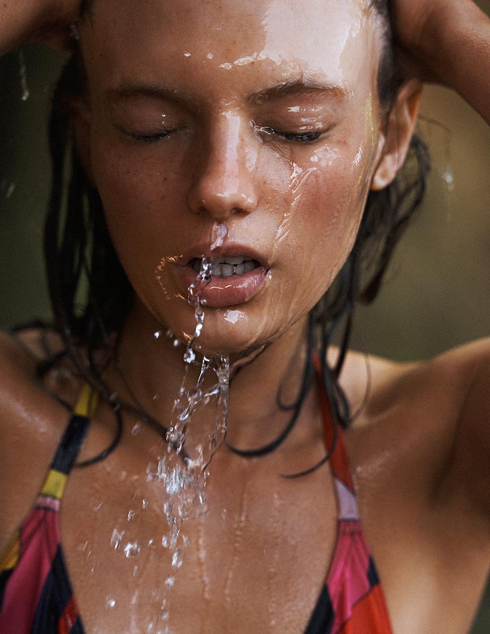 Fran Summers in Guadeloupe by Lachlan Bailey for British Vogue June 2019