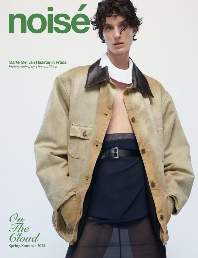 Marte Mei van Haaster by Thomas Slack for Noise Magazine Spring-Summer 2024