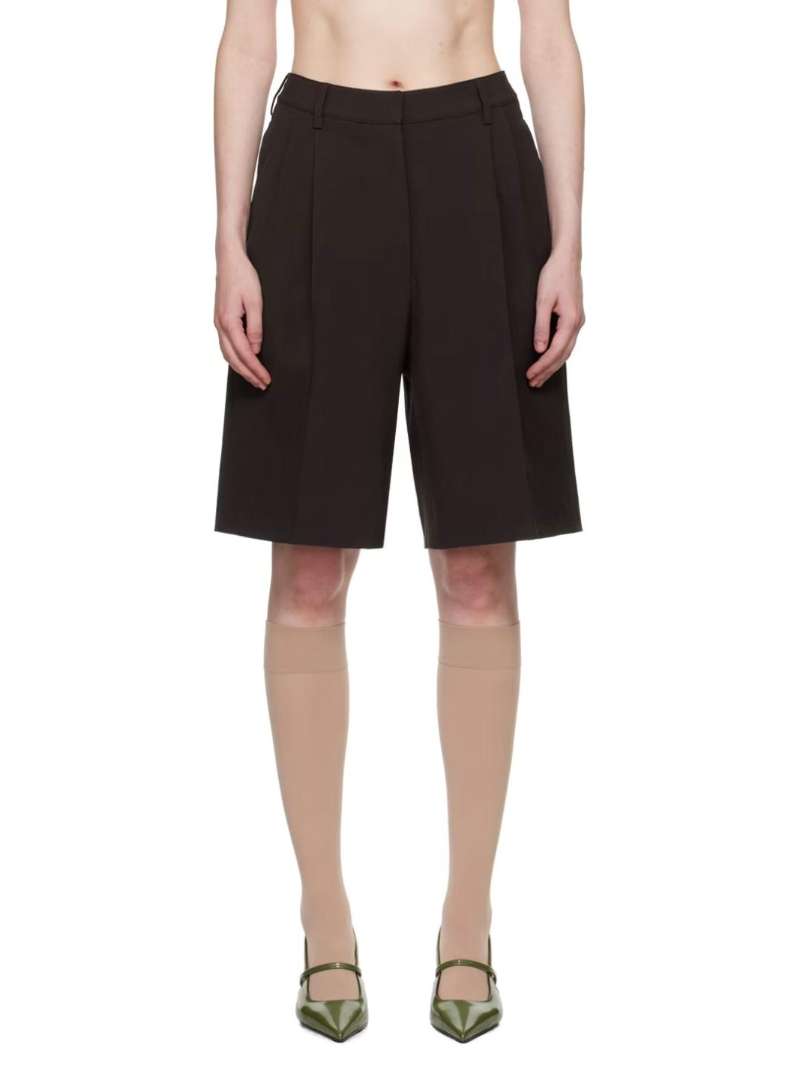 Beaufille Brown Hugo Shorts  SSENSE