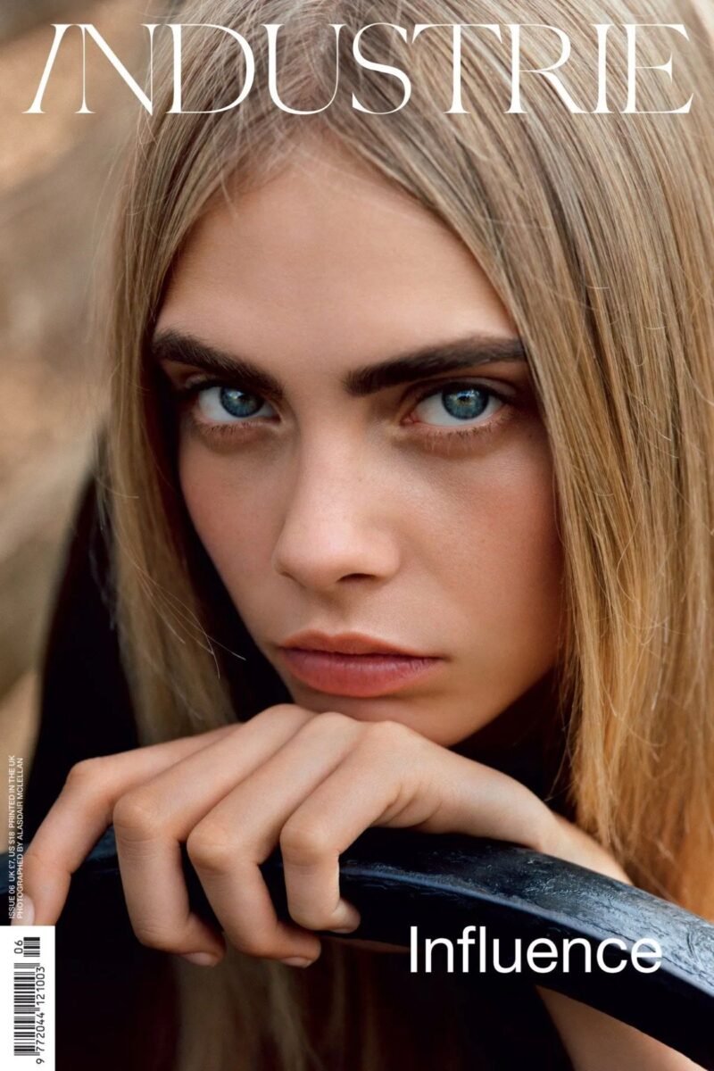 Cara Delevingne by Alasdair McLellan for Industrie Magazine Fall-Winter 2013