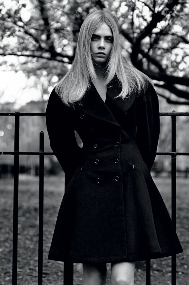 Cara Delevingne by Alasdair McLellan for Industrie Magazine Fall-Winter 2013