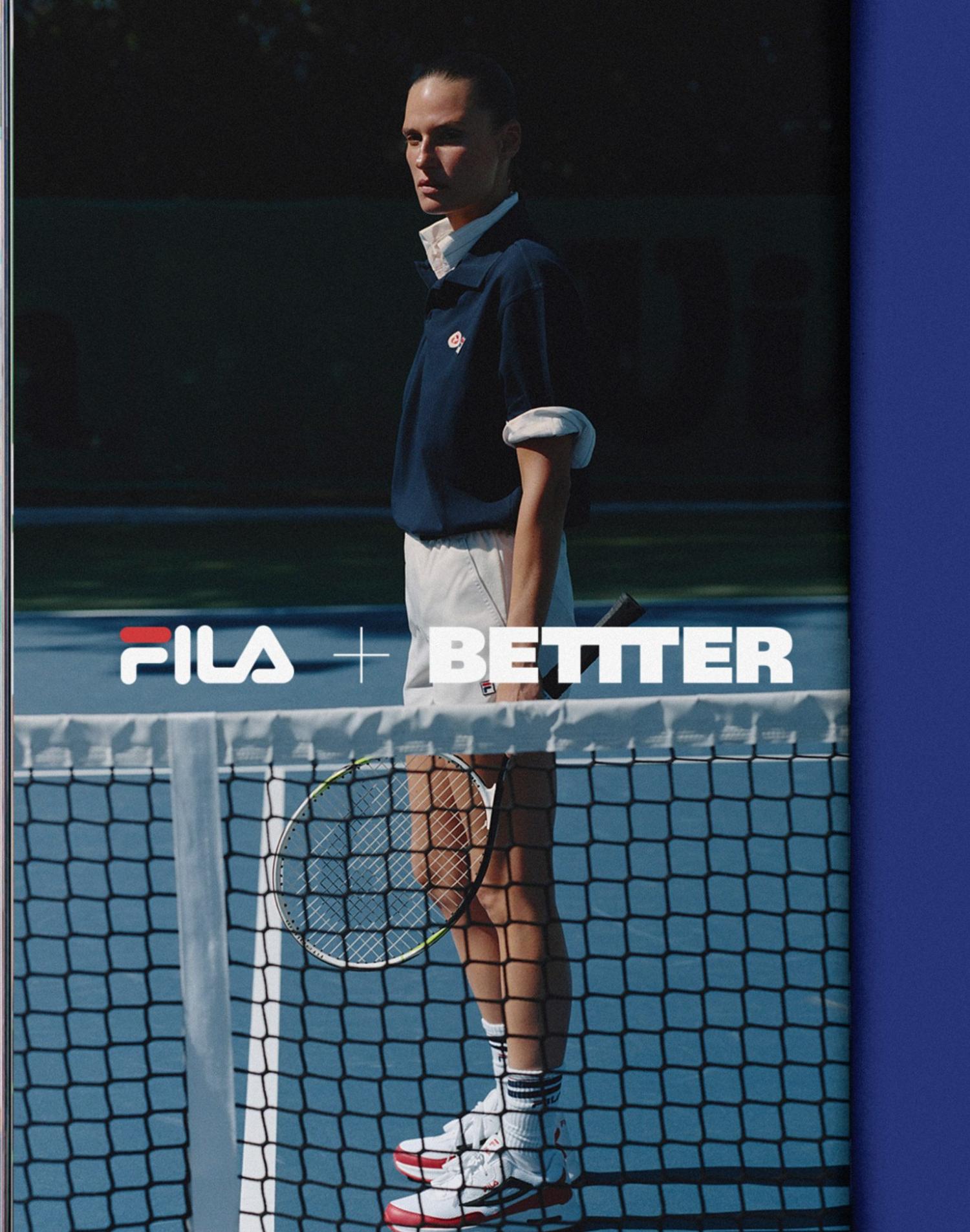 Cate Underwood by Ania Brudna for Julie Pelipas Bettter x Fila Summer 2024 Ad Campaign