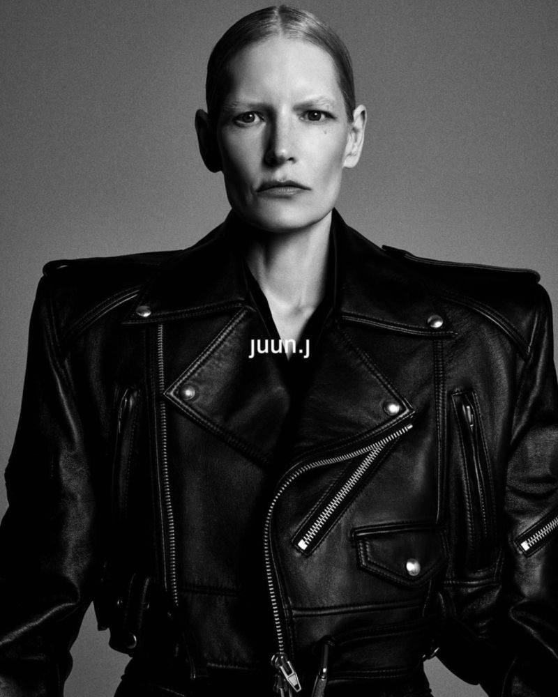 Kirsten Owen by Hong Jang Hyun for JUUN.J Fall-Winter 2024 Ad Campaign