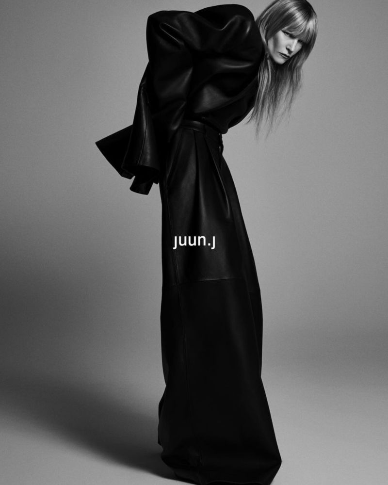 Kirsten Owen by Hong Jang Hyun for JUUN.J Fall-Winter 2024 Ad Campaign