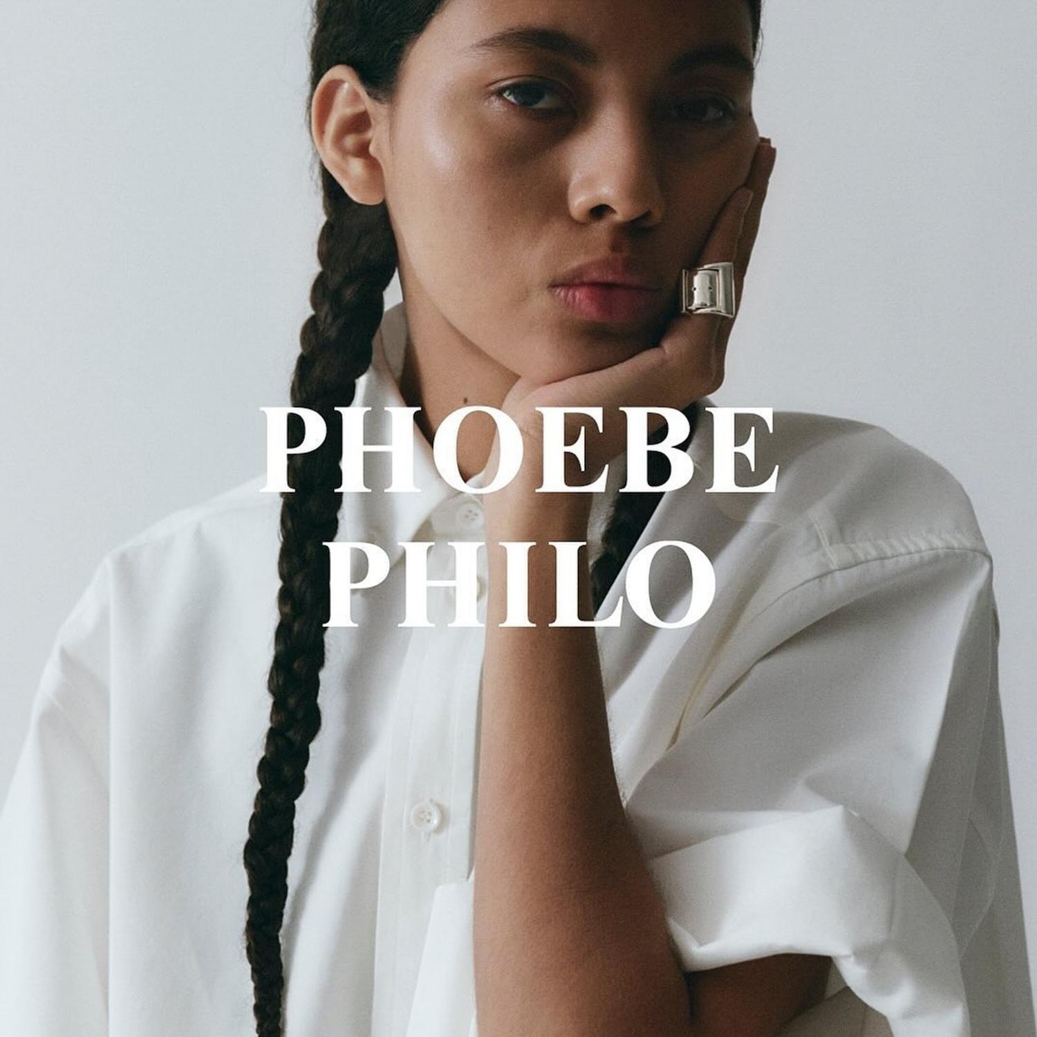 Nazarit Machin & Essence Taylor by Senta Simond for Phoebe Philo Spring-Summer 2024 Ad Campaign