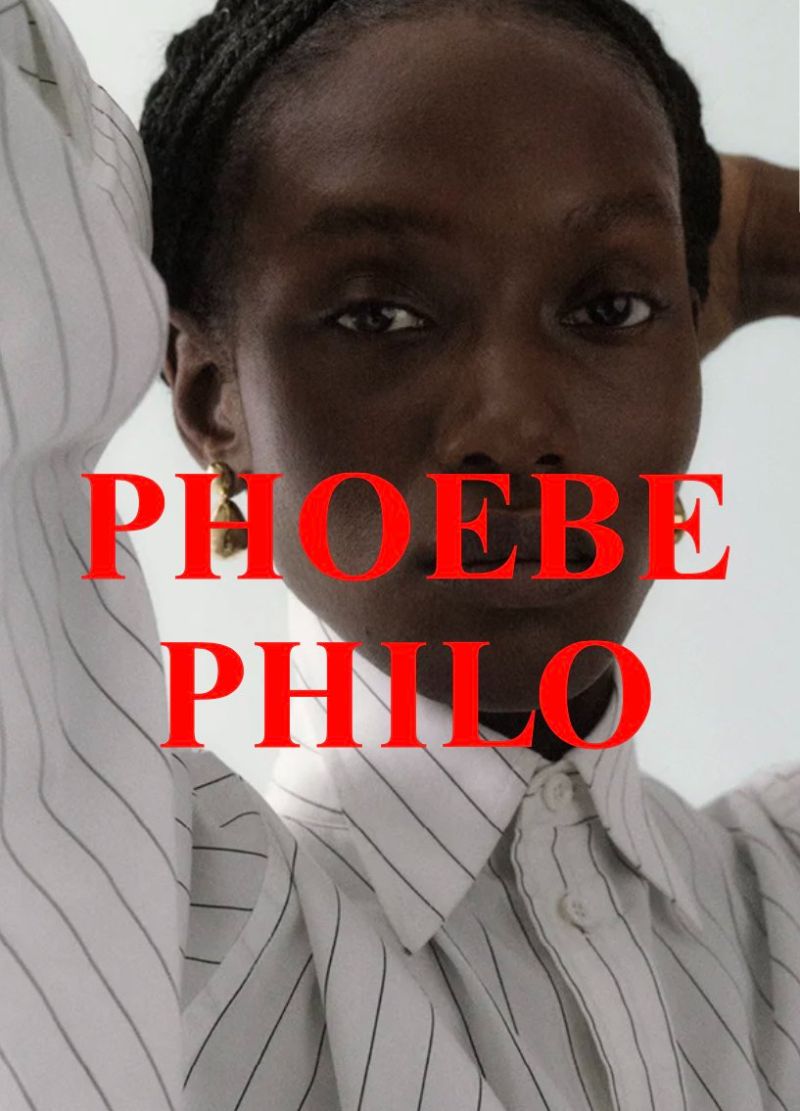 Nazarit Machin & Essence Taylor by Senta Simond for Phoebe Philo Spring-Summer 2024 Ad Campaign