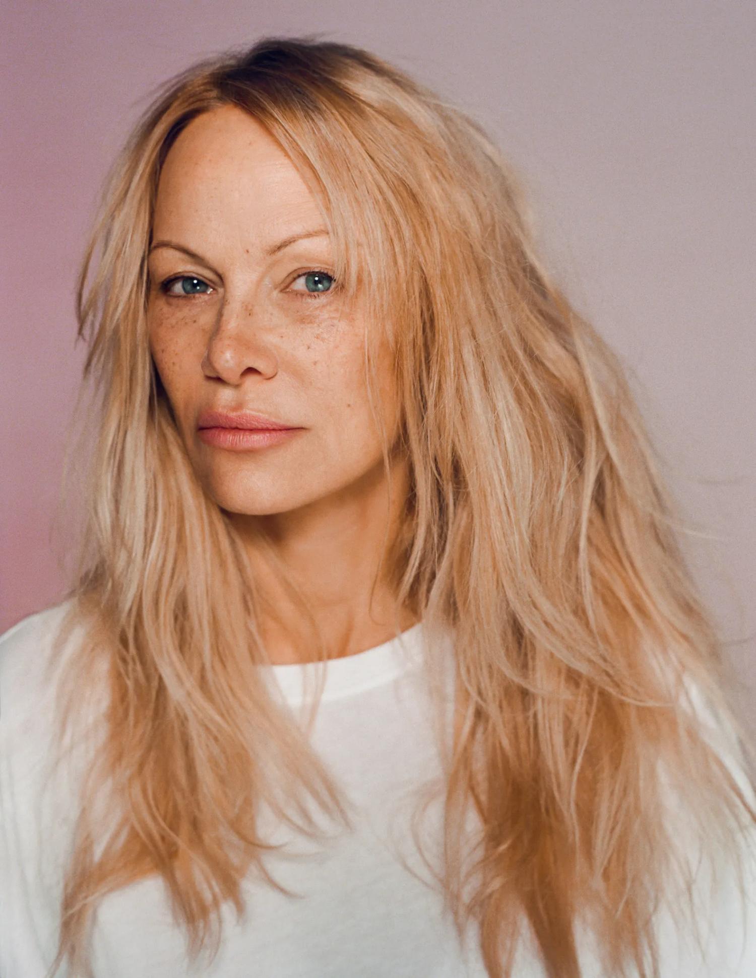 Pamela Anderson by Heather Hazzan for Elle France June 2024