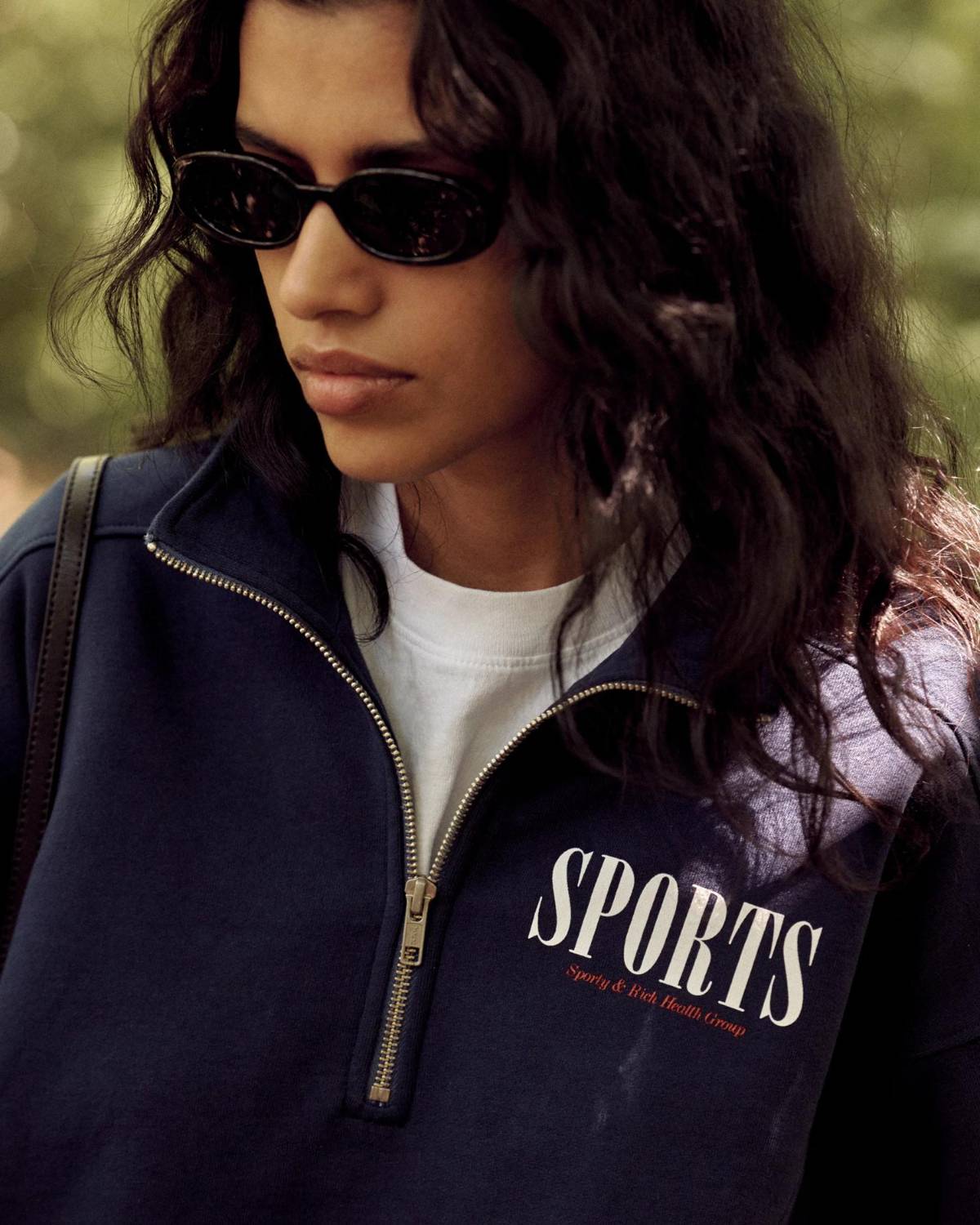 Pooja Mor for Sporty & Rich City Drop