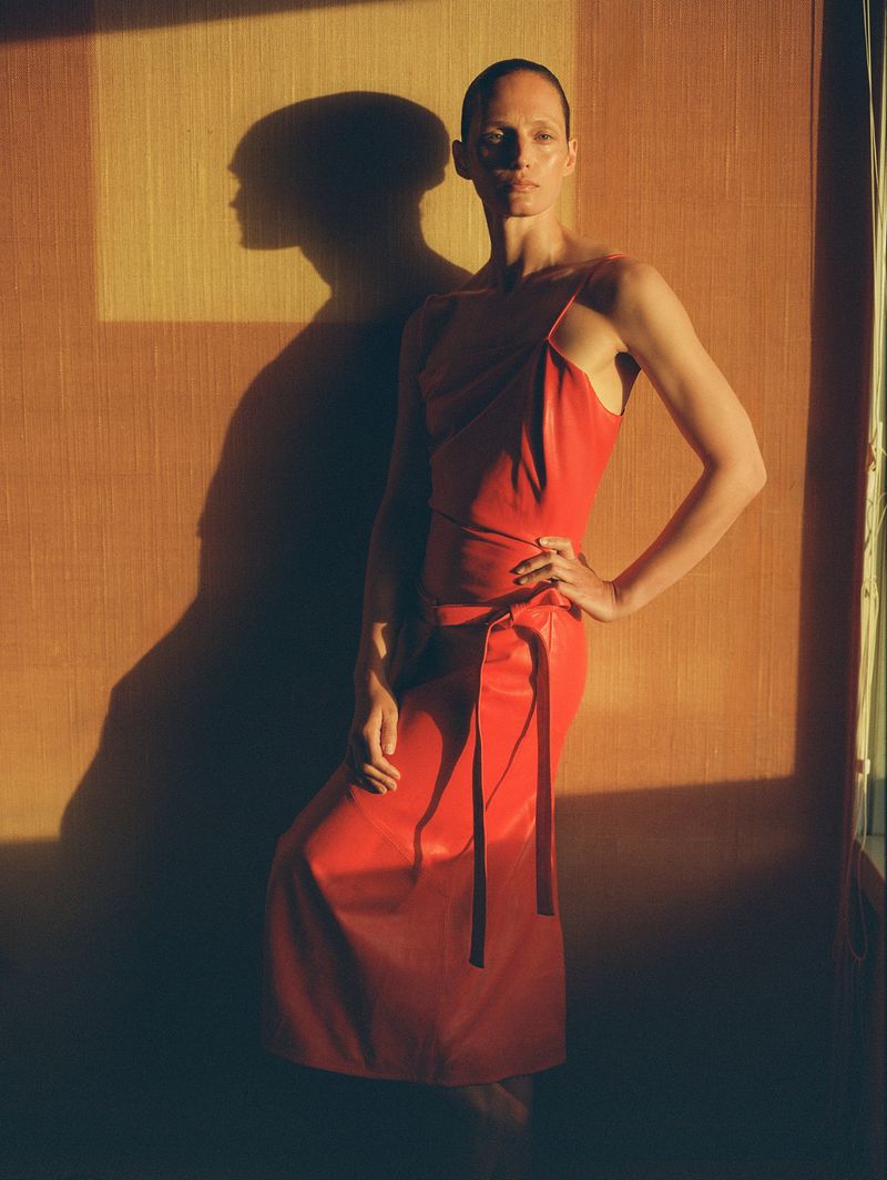 Vivien Solari in PROENZA SCHOULER by Sonia Szostak for Net-A-Porter Pre-Fall 2024 Ad Campaign Style for the New Season