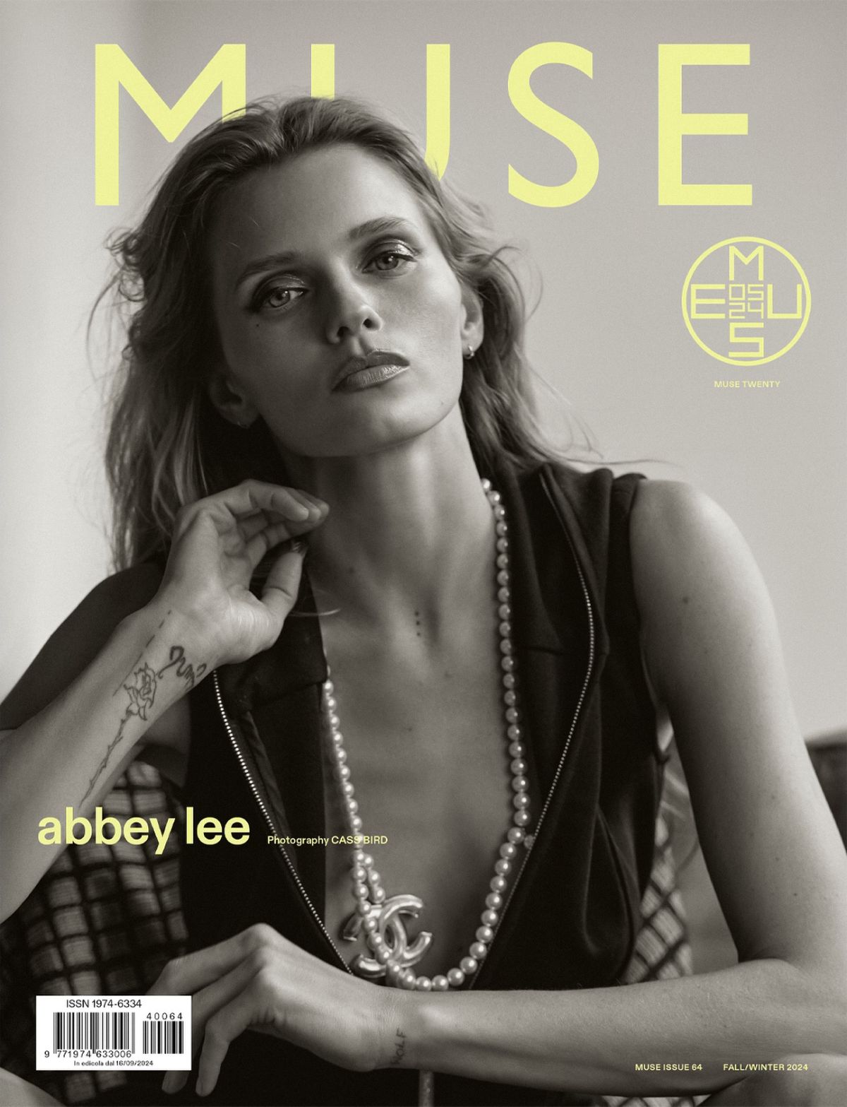 Abbey Lee Covers Muse Magazine Fall-Winter 2024