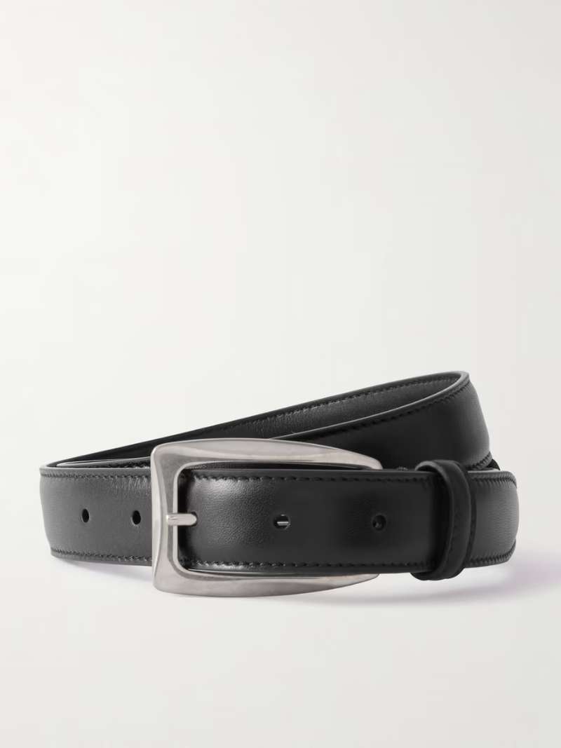 THE ROW Arco leather belt  NET-A-PORTER