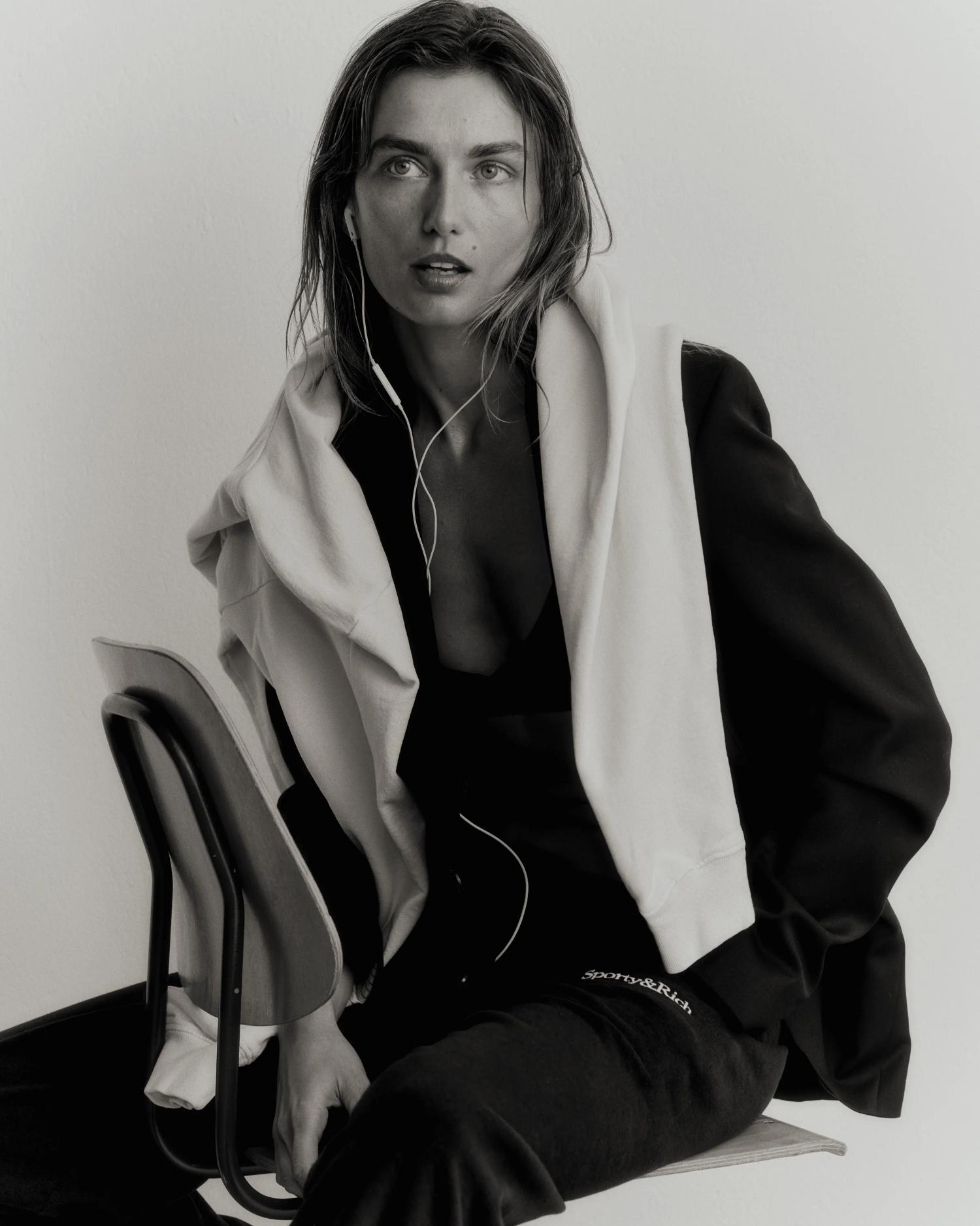 Andreea Diaconu by Dudi Hasson & Geraldine Saglio for Sporty & Rich Core Collection