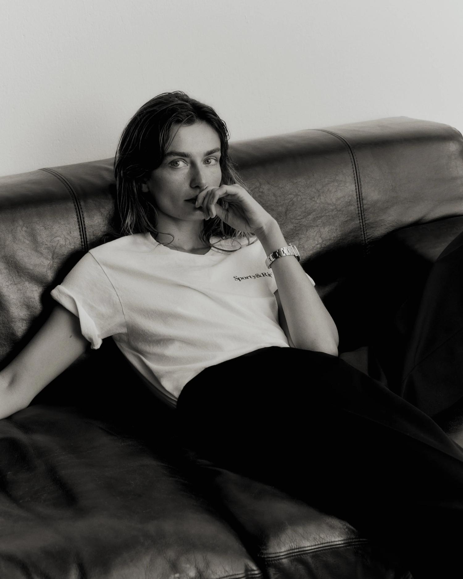 Andreea Diaconu by Dudi Hasson & Geraldine Saglio for Sporty & Rich Core Collection