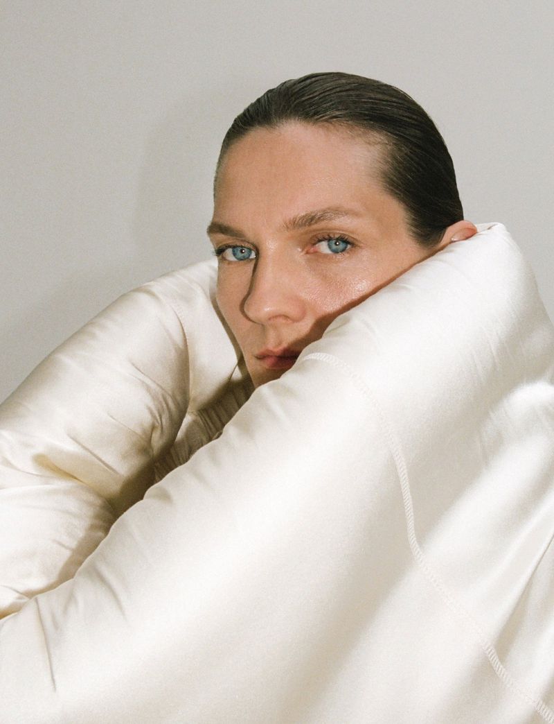 Karolin Wolter in Phoebe Philo by Davit Giorgadze for Re-Edition Magazine Fall-Winter 2024