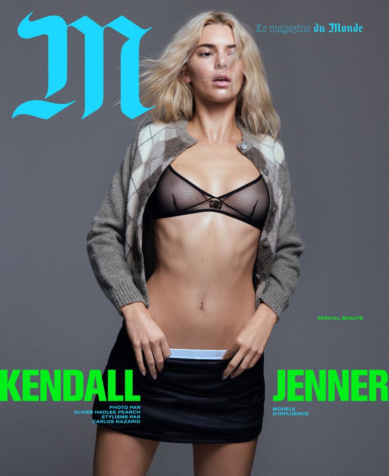 Kendall Jenner Covers M Le Magazine du Monde October 2024 