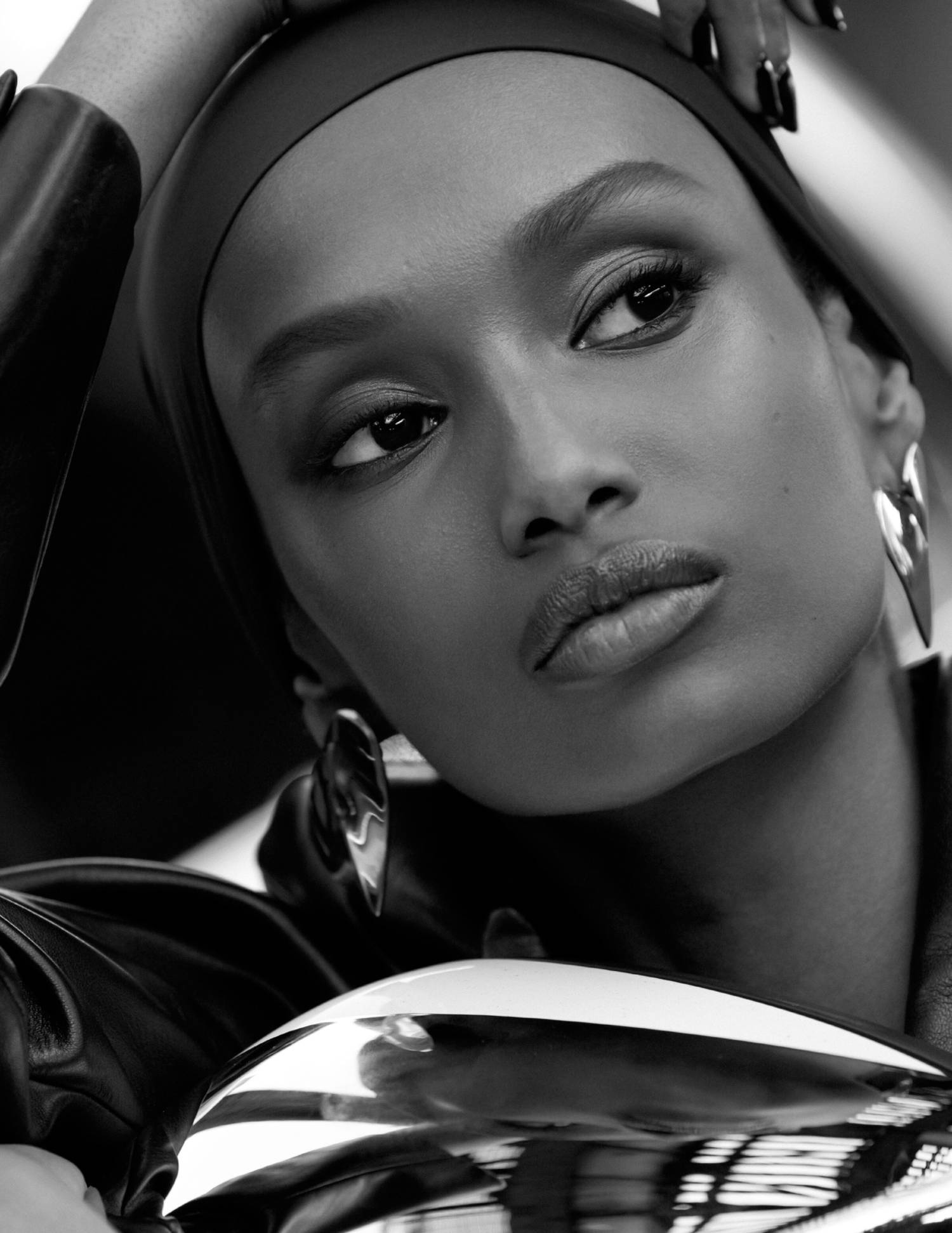 Ugbad Abdi by Wikkie Hermkens for Vogue Netherlands December 2024