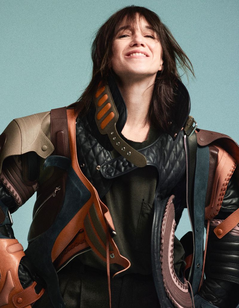 Charlotte Gainsbourg by Mark Kean for Harpers Bazaar France February 2025