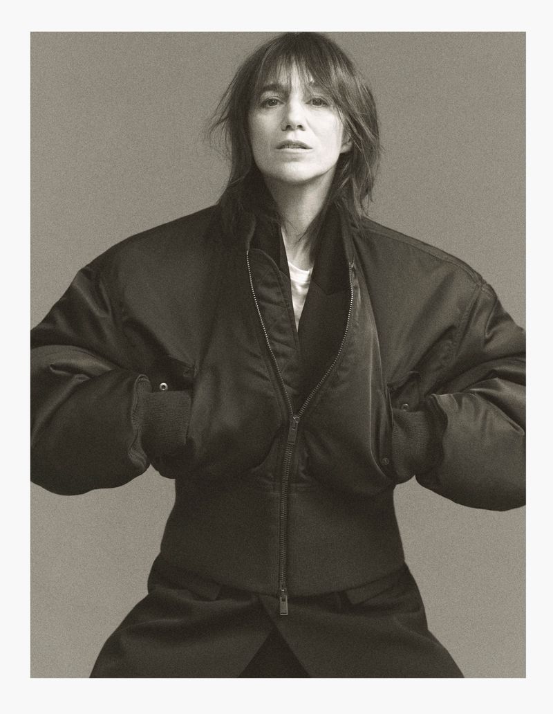 Charlotte Gainsbourg by Mark Kean for Harpers Bazaar France February 2025