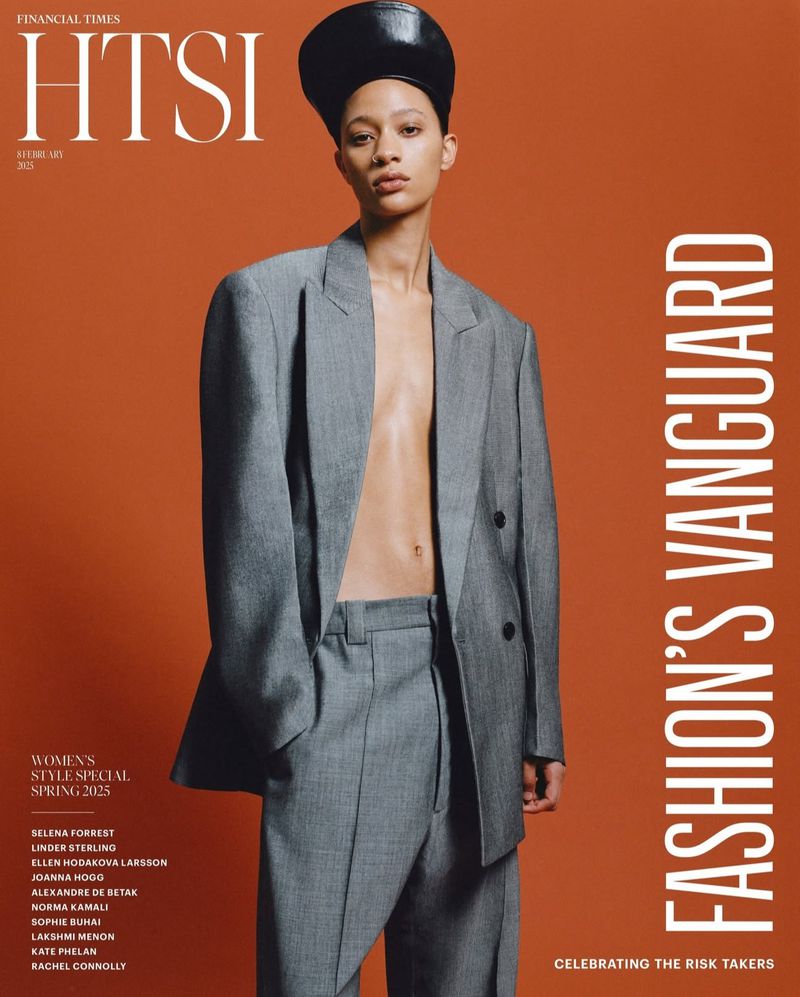 Selena Forrest Covers HTSI Magazine February 2025