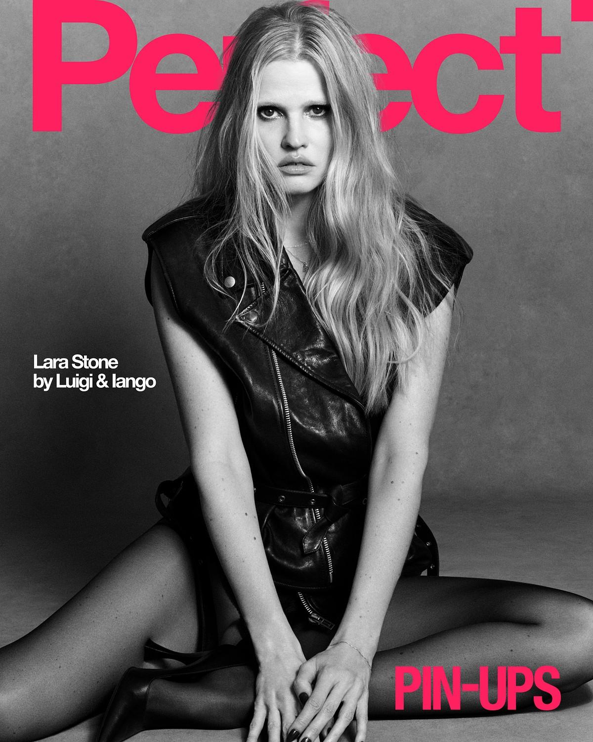 Lara Stone Covers The Perfect Magazine Spring-Summer 2025