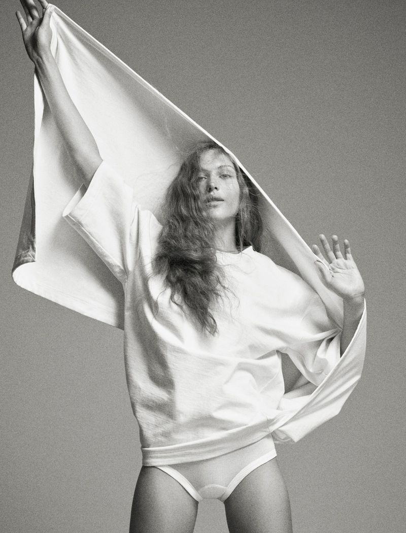 Angelina Kendall by Mark Kean for Middle Plane Magazine Issue No.10: The Classic Tee
