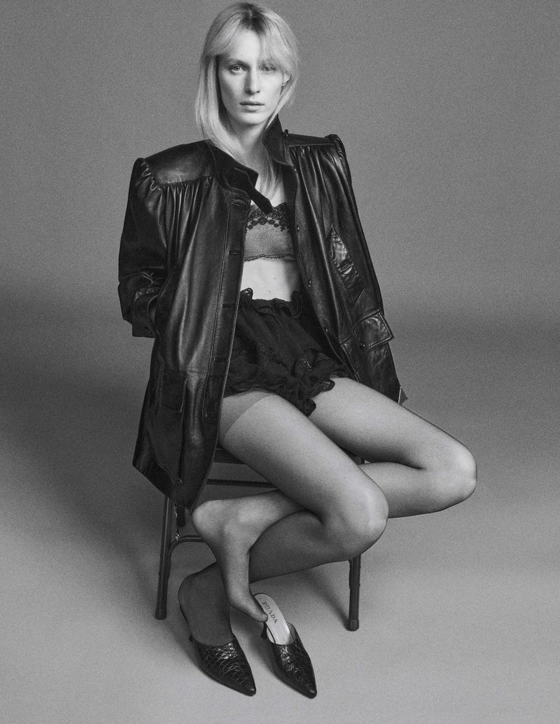 Julia Nobis by Mark Kean Suzanne Koller for Self Service Magazine Spring-Summer 2025