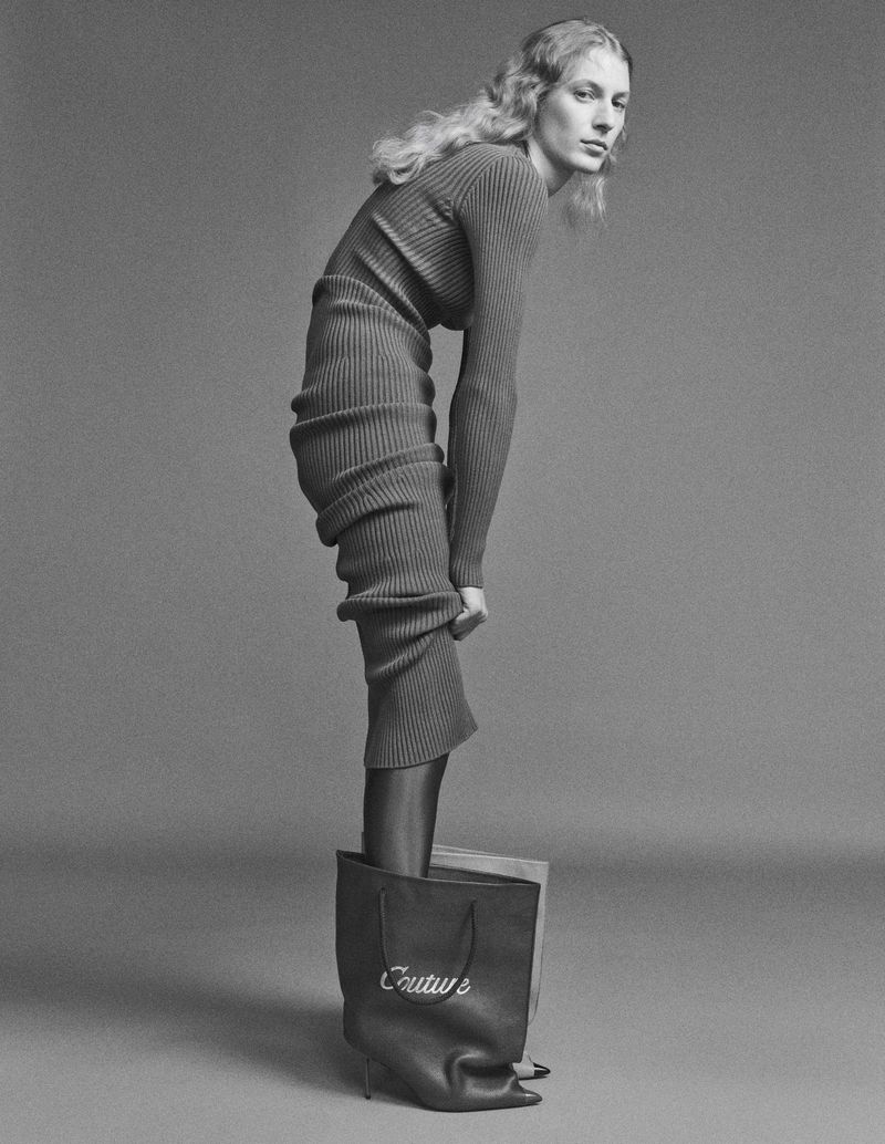Julia Nobis by Mark Kean Suzanne Koller for Self Service Magazine Spring-Summer 2025