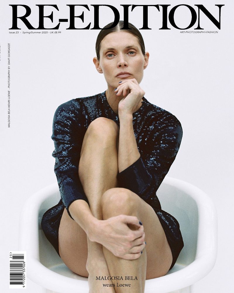 Malgosia Bela Covers Re-Edition Magazine Spring-Summer 2025