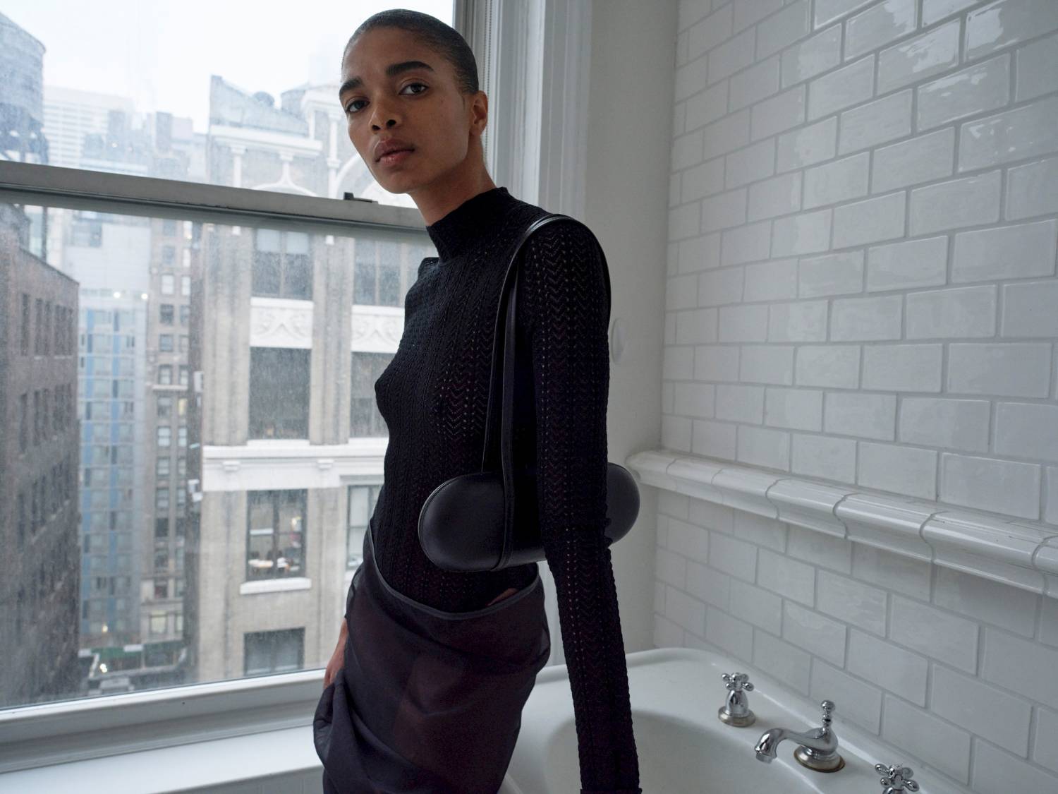 Raven Wallace by Stanislas Motz-Neidhart & Elly McGaw for St. Agni Spring-Summer 2025 Lookbook