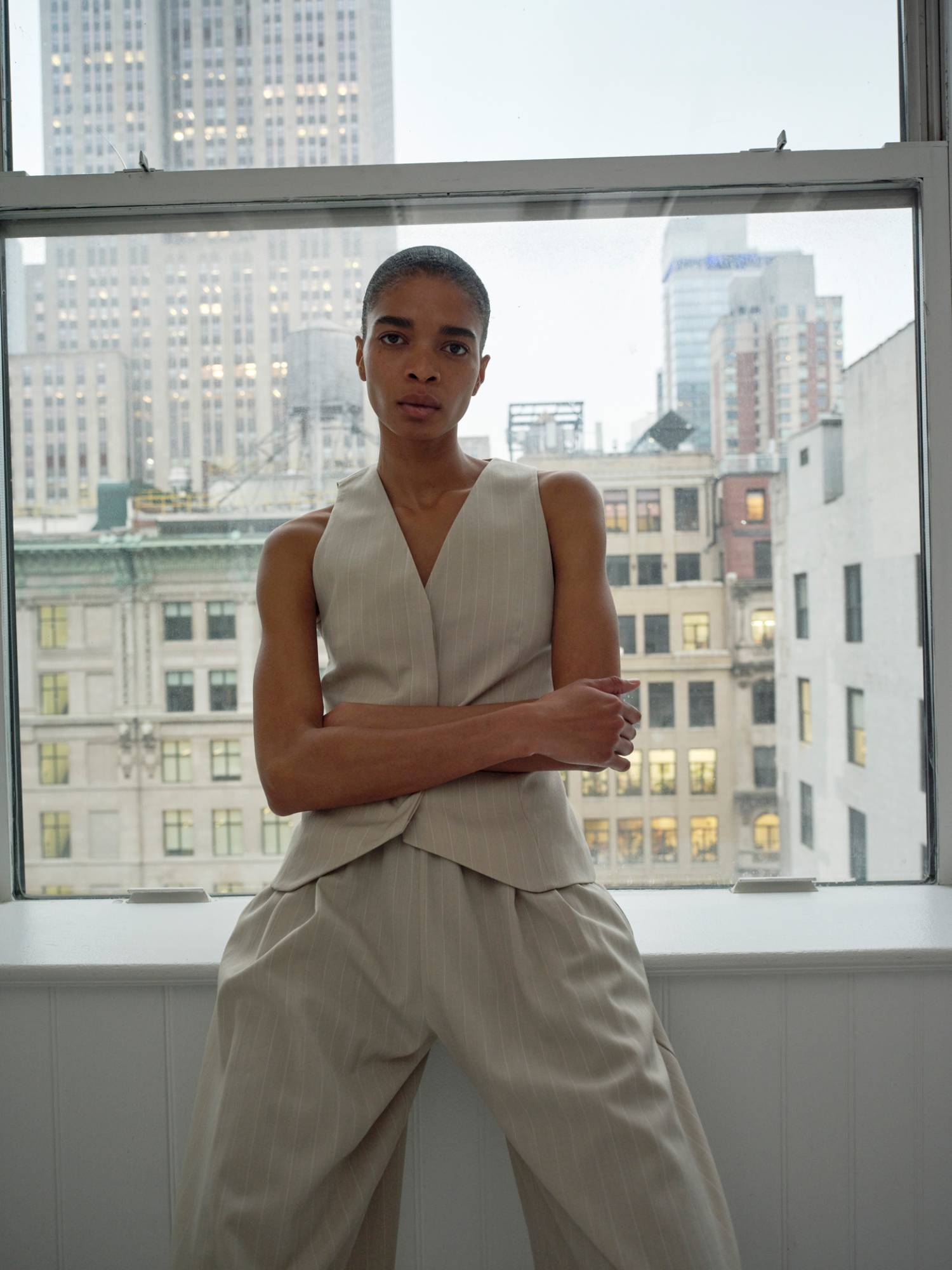 Raven Wallace by Stanislas Motz-Neidhart & Elly McGaw for St. Agni Spring-Summer 2025 Lookbook