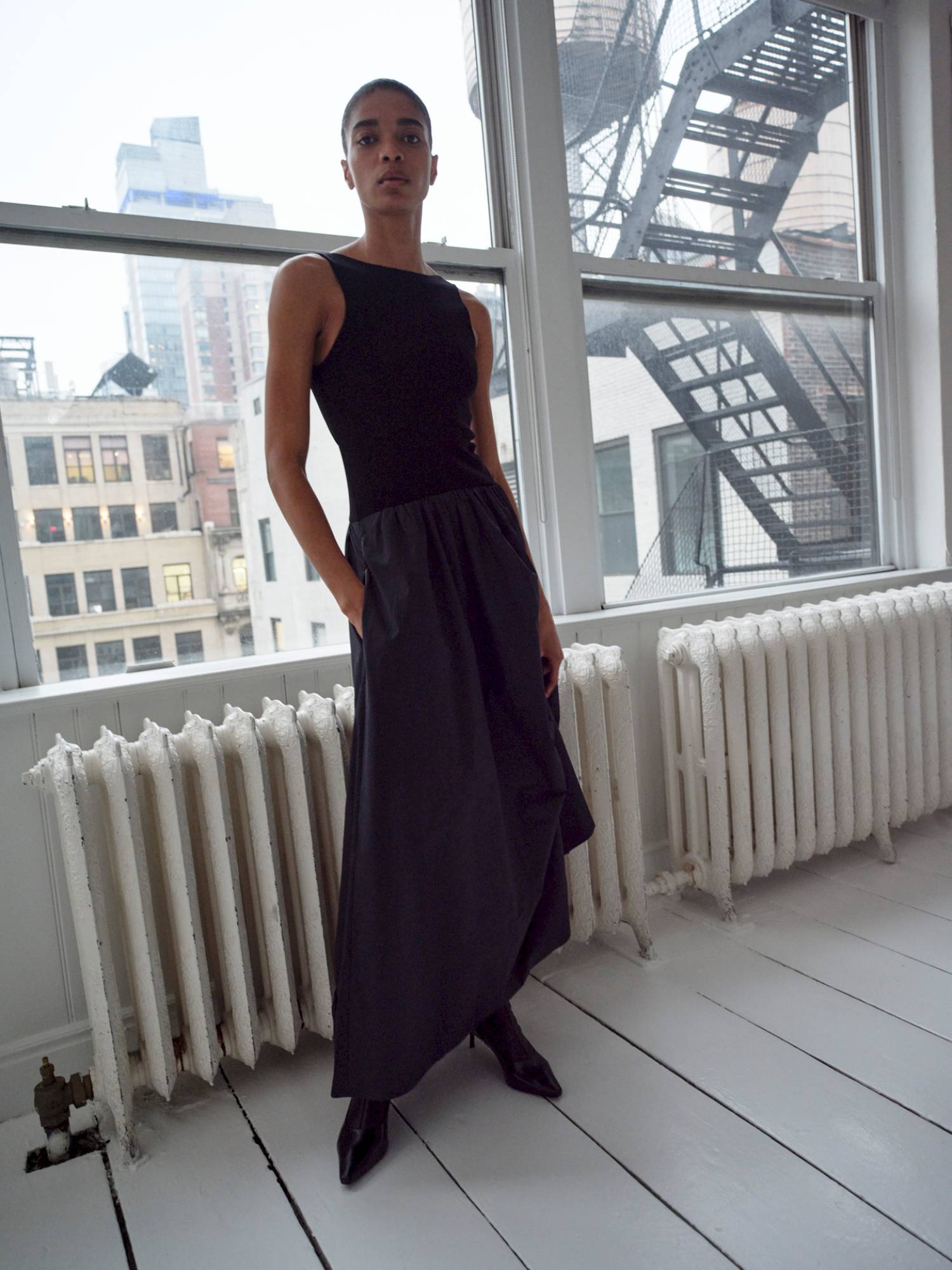 Minimalist Studio Fashion Campaign New York City