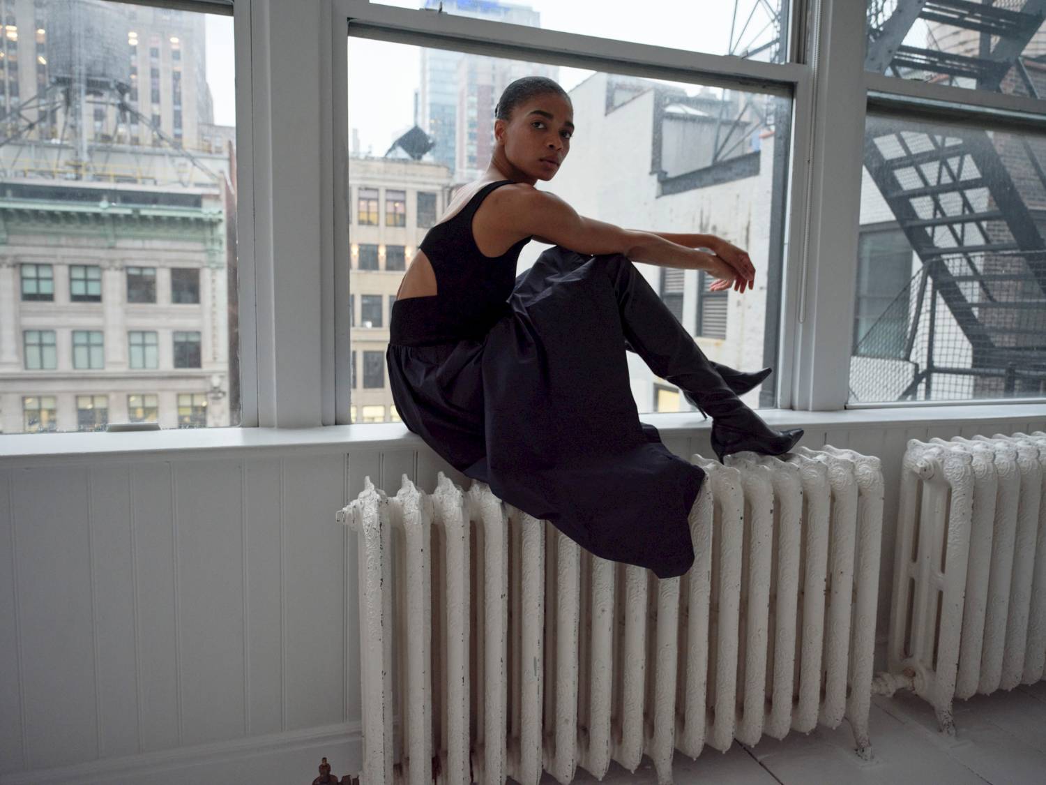 Minimalist Studio Fashion Campaign New York City