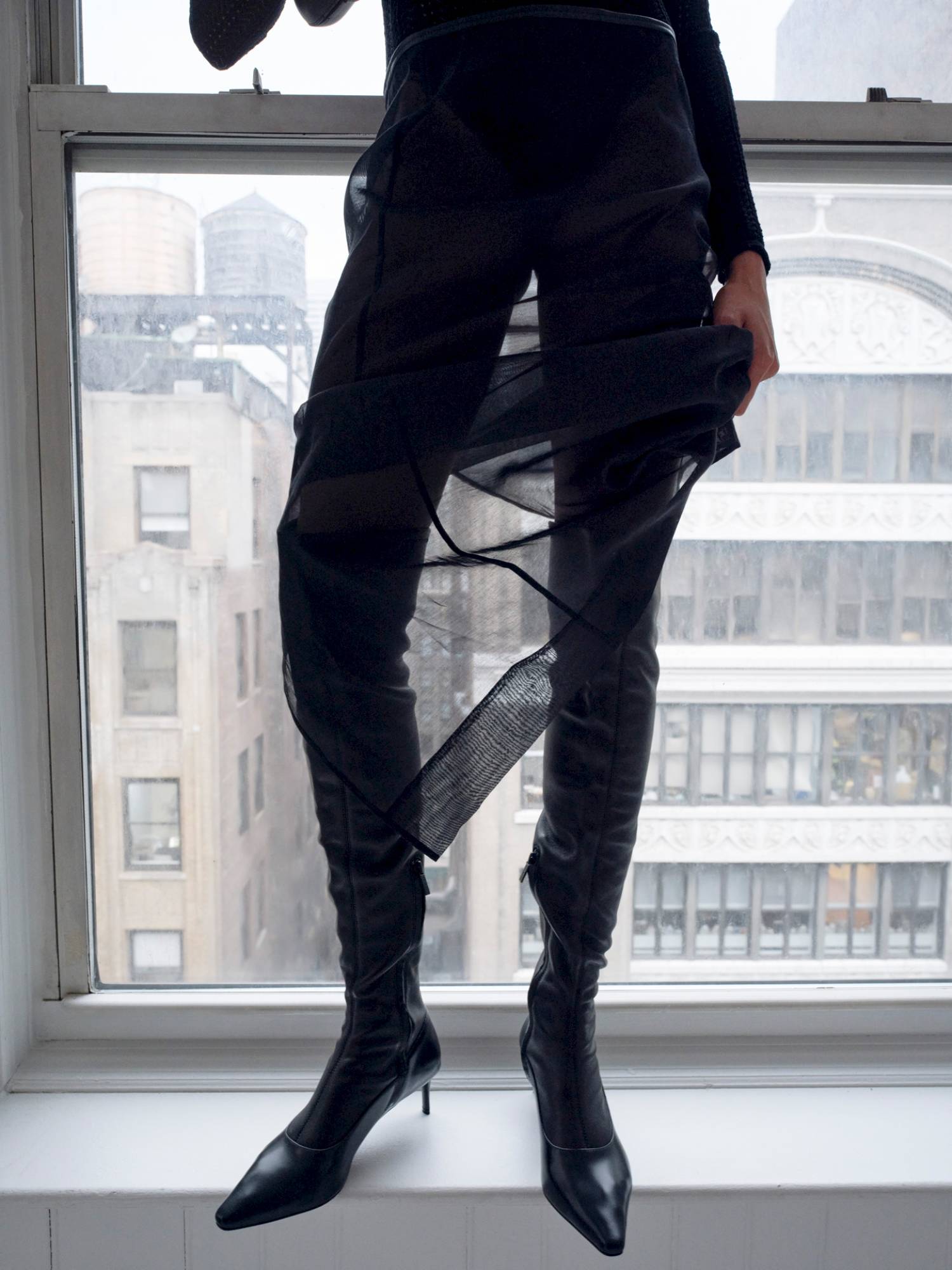 Raven Wallace by Stanislas Motz-Neidhart & Elly McGaw for St. Agni Spring-Summer 2025 Lookbook