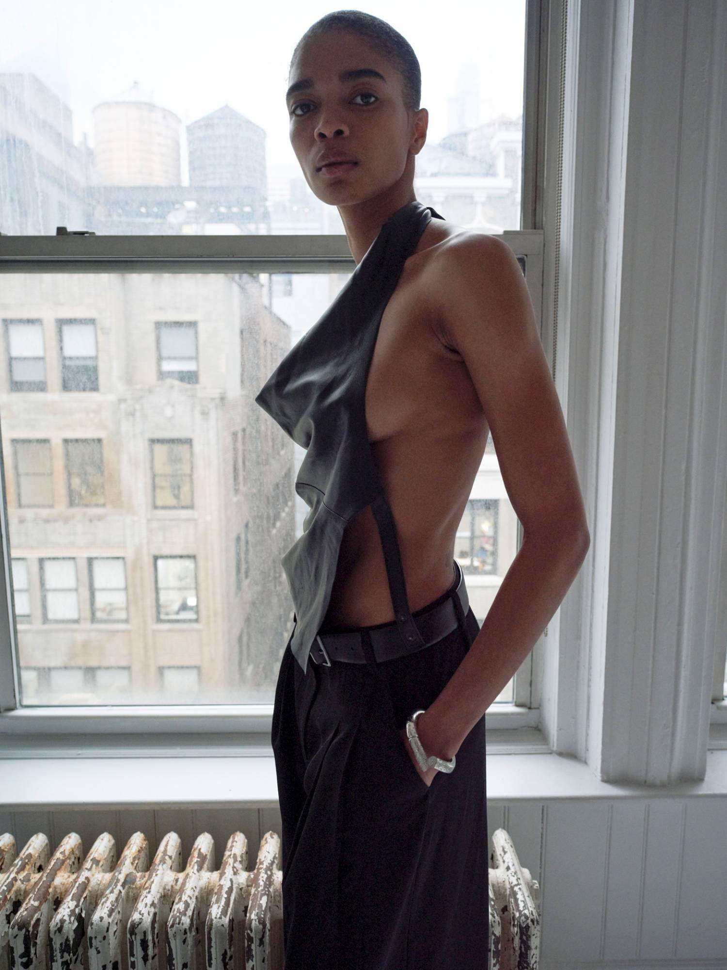 Raven Wallace by Stanislas Motz-Neidhart & Elly McGaw for St. Agni Spring-Summer 2025 Lookbook