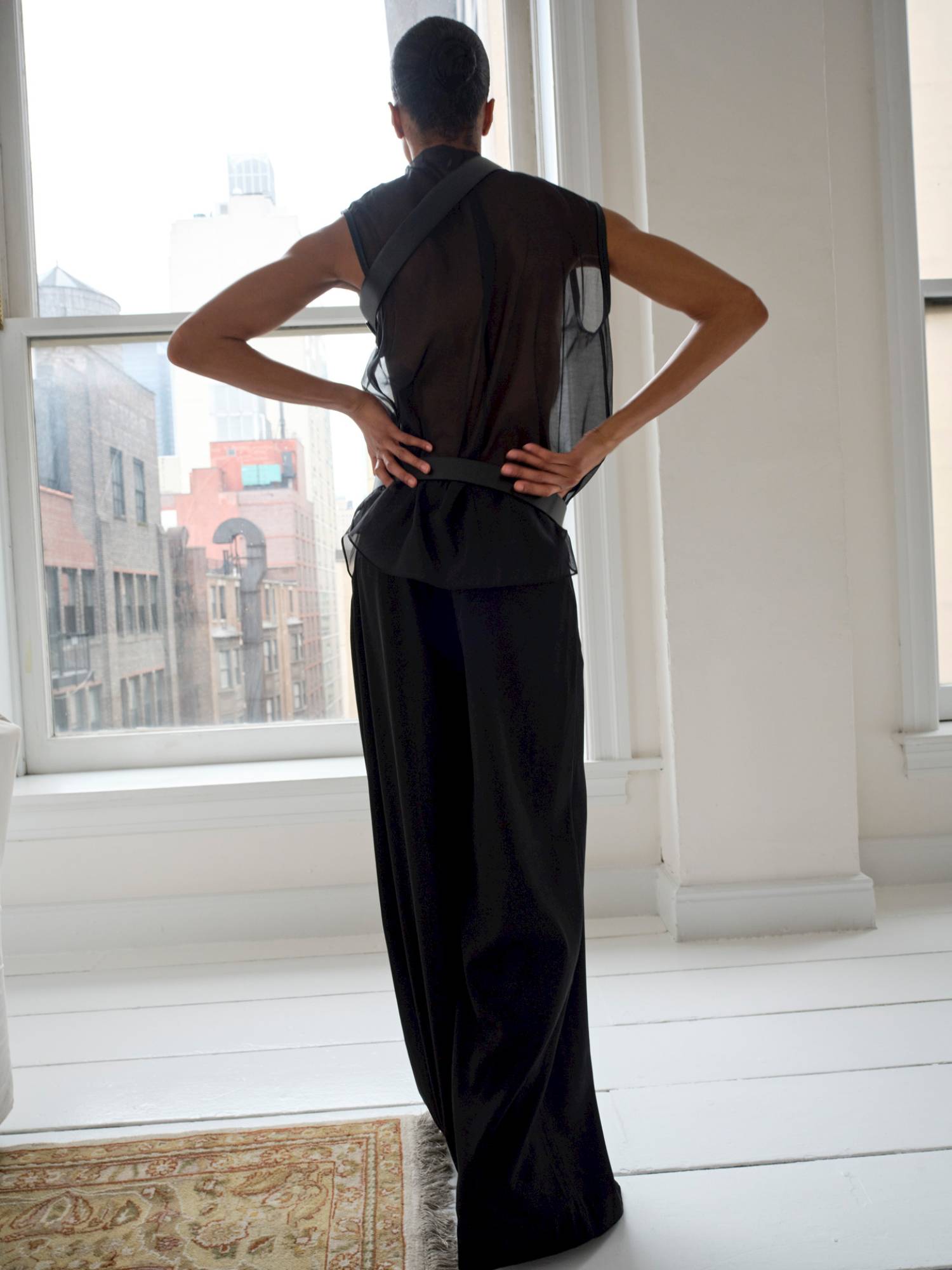 Raven Wallace by Stanislas Motz-Neidhart & Elly McGaw for St. Agni Spring-Summer 2025 Lookbook