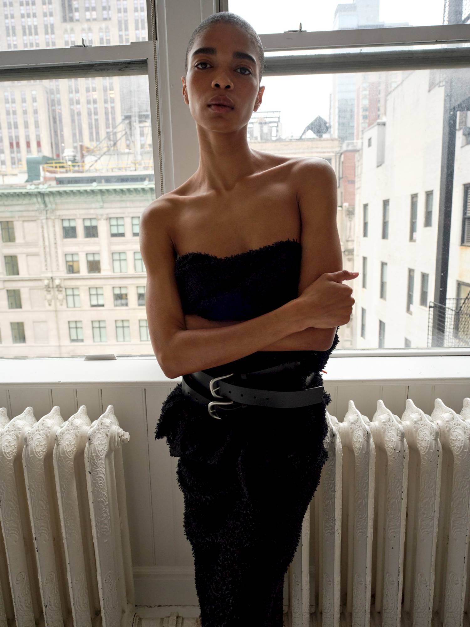 Raven Wallace by Stanislas Motz-Neidhart & Elly McGaw for St. Agni Spring-Summer 2025 Lookbook