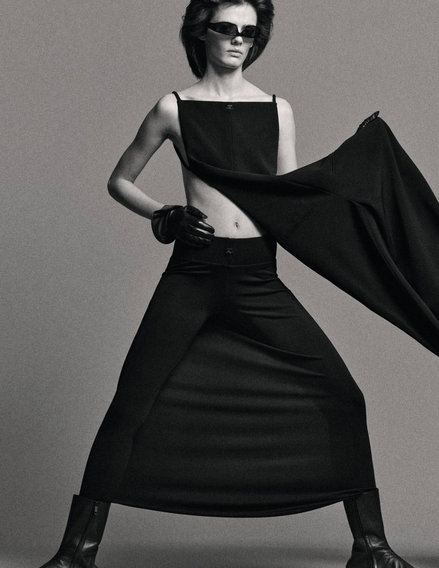 Sihana Shalaj by Mark Kean for Double Magazine Spring-Summer 2025
