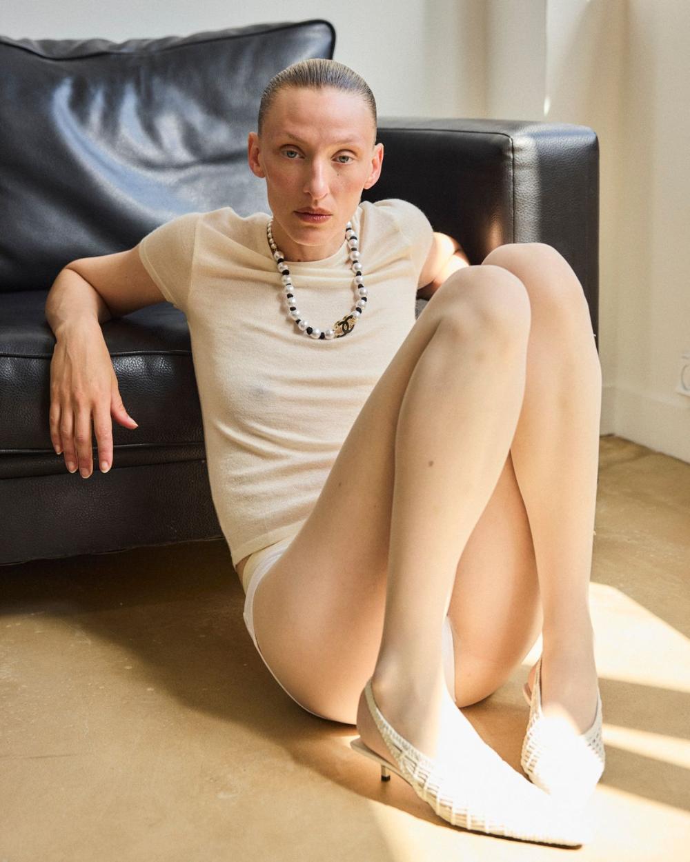 Maggie Maurer by Jesse Laitinen for Love Want Magazine Spring-Summer 2025