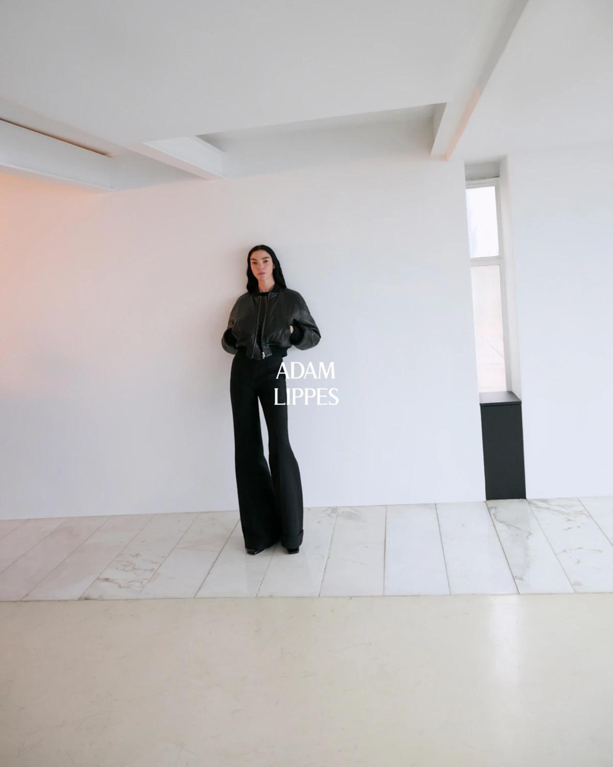 Mariacarla Boscono by Chris Rhodes & Beat Bolliger for Adam Lippes Spring-Summer 2025 Ad Campaign