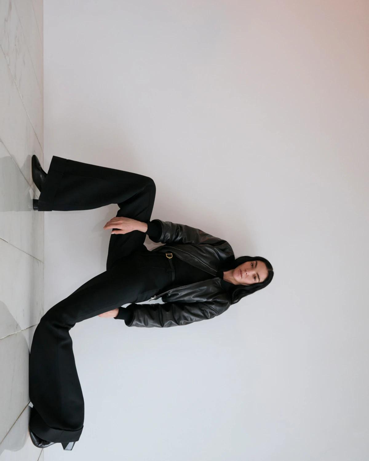 Mariacarla Boscono by Chris Rhodes & Beat Bolliger for Adam Lippes Spring-Summer 2025 Ad Campaign
