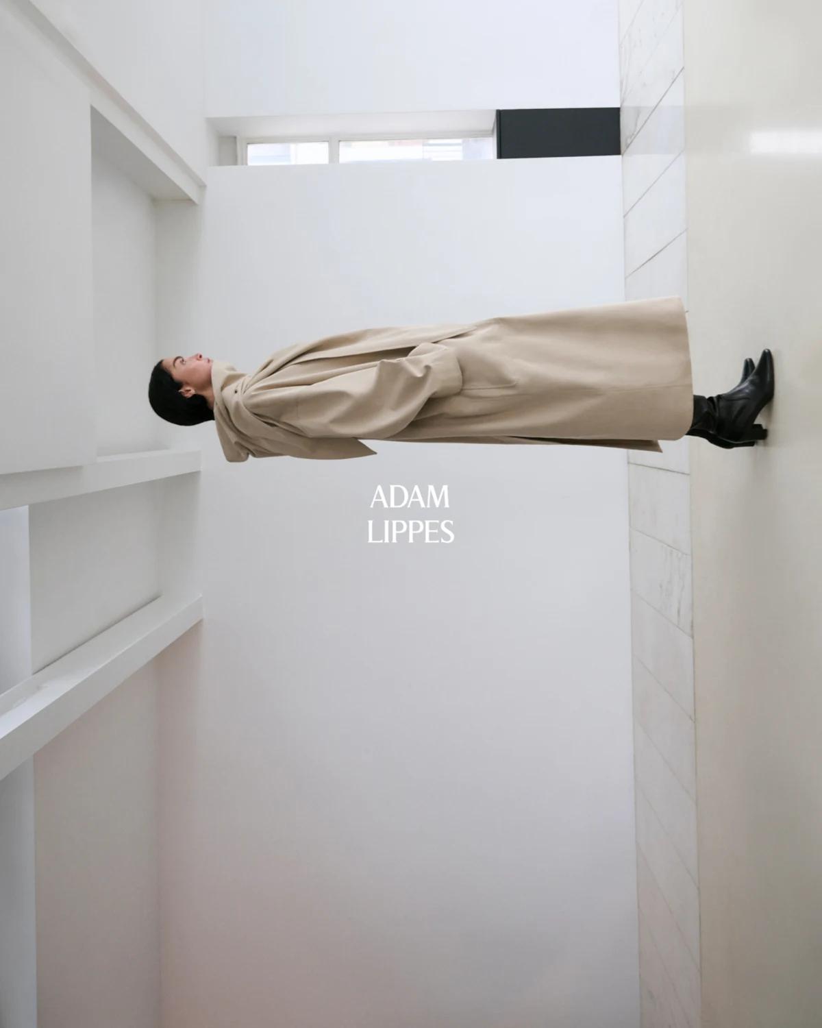 Mariacarla Boscono by Chris Rhodes & Beat Bolliger for Adam Lippes Spring-Summer 2025 Ad Campaign