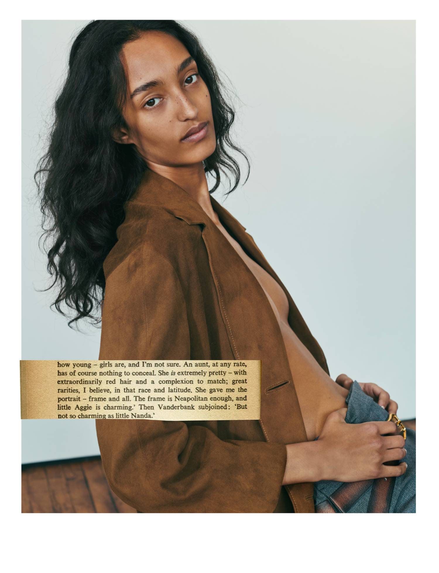 Mona Tougaard in Prada by Collier Schorr for The Face Magazine Summer 2025