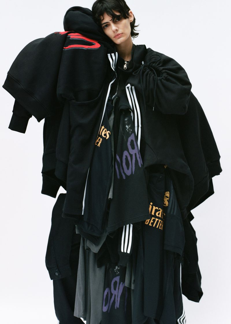Sihana Shalaj in Adidas by Phil Engelhardt for Document Journal Spring-Summer 2025