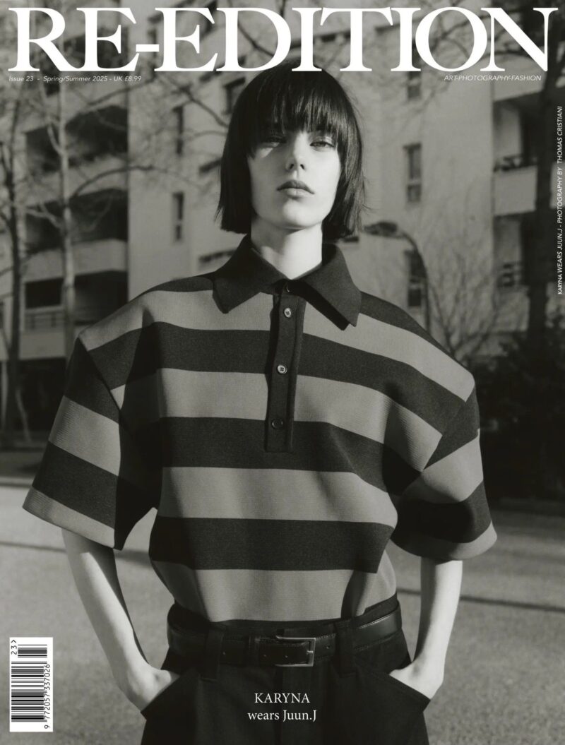 Karyna Maziar by Thomas Cristiani for Re-Edition Magazine Spring-Summer 2025