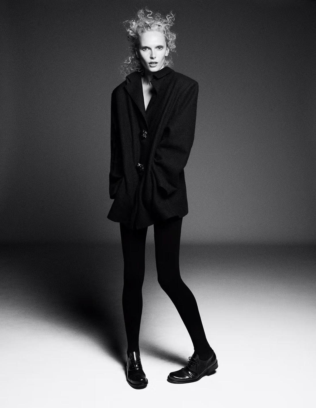 Alex Consani by Karim Sadli for W Magazine Fall-Winter 2025