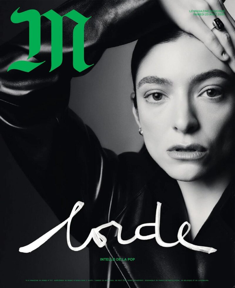 Lorde Covers M Le magazine du Monde August 2025
