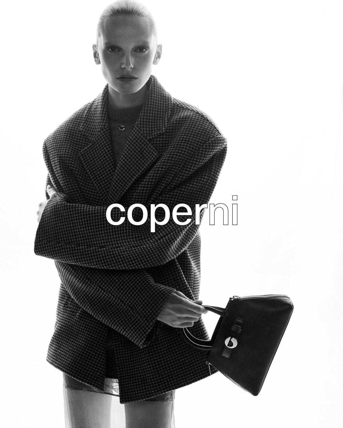 Alex Consani by Karim Sadli for Coperni Fall-Winter 2025 Ad Campaign
